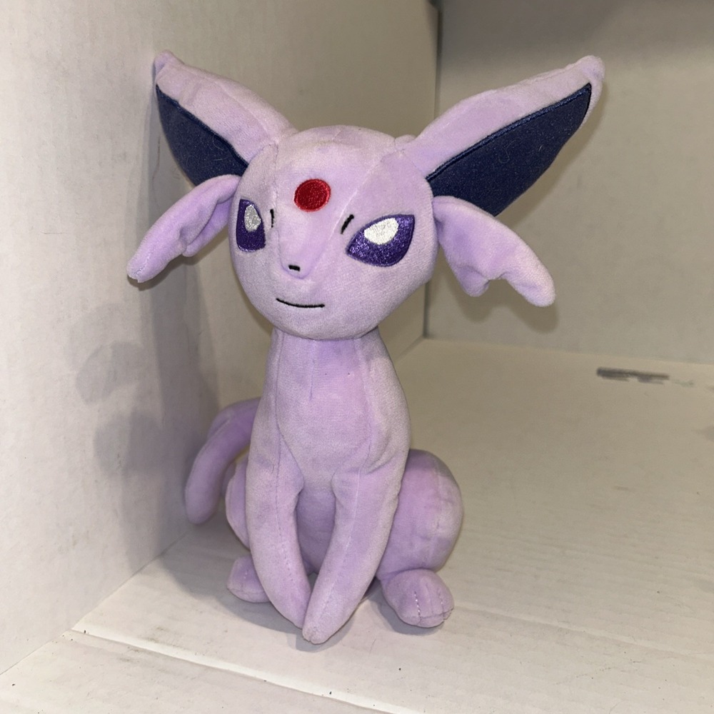 Espeon Plush‎ Pokemon Standing 9" Eevee Evolution Purple